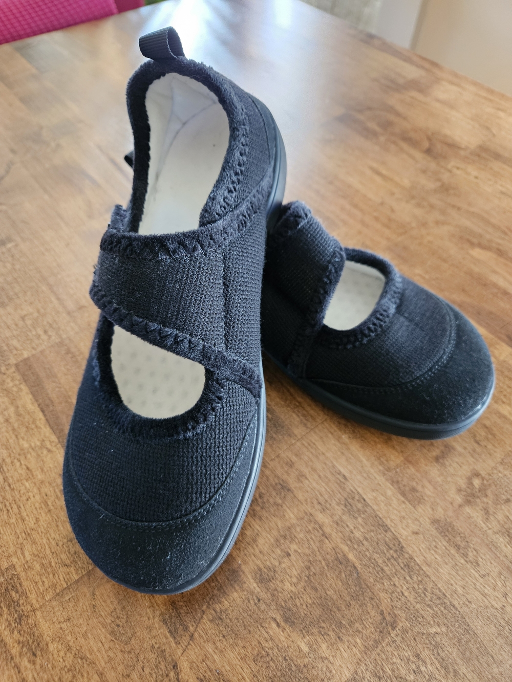 Barerun Diabetic Black Mary Jane Comfort Shoes